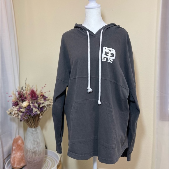 Walt Disney World Grey Hooded Spirit Jersey - Picture 2 of 7
